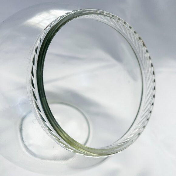 Vintage/Antique Glass Candy Jar with Lid, See Description - Picture 8 of 9